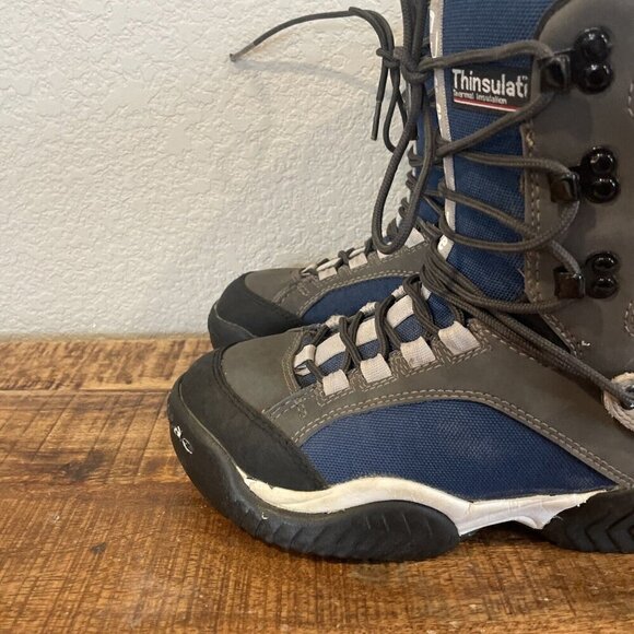 Sims Turbo Men\'s Snowboard Boots Blue Lace Up Stitched - Size 7 US 40 EUR main image 8